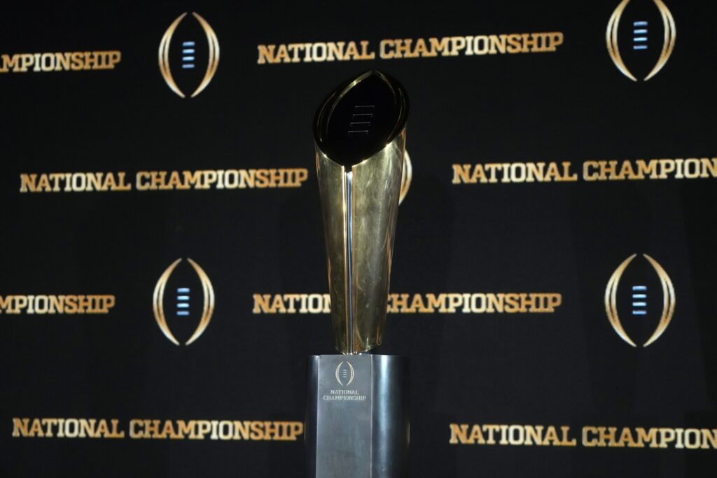 college football playoff trophy