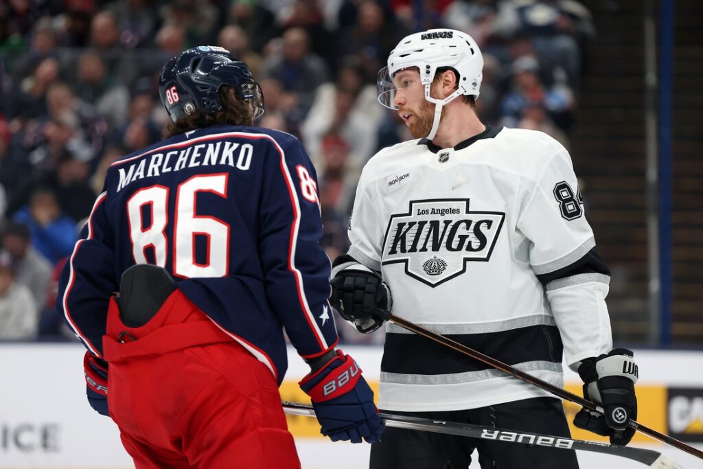 blue jackets, kings