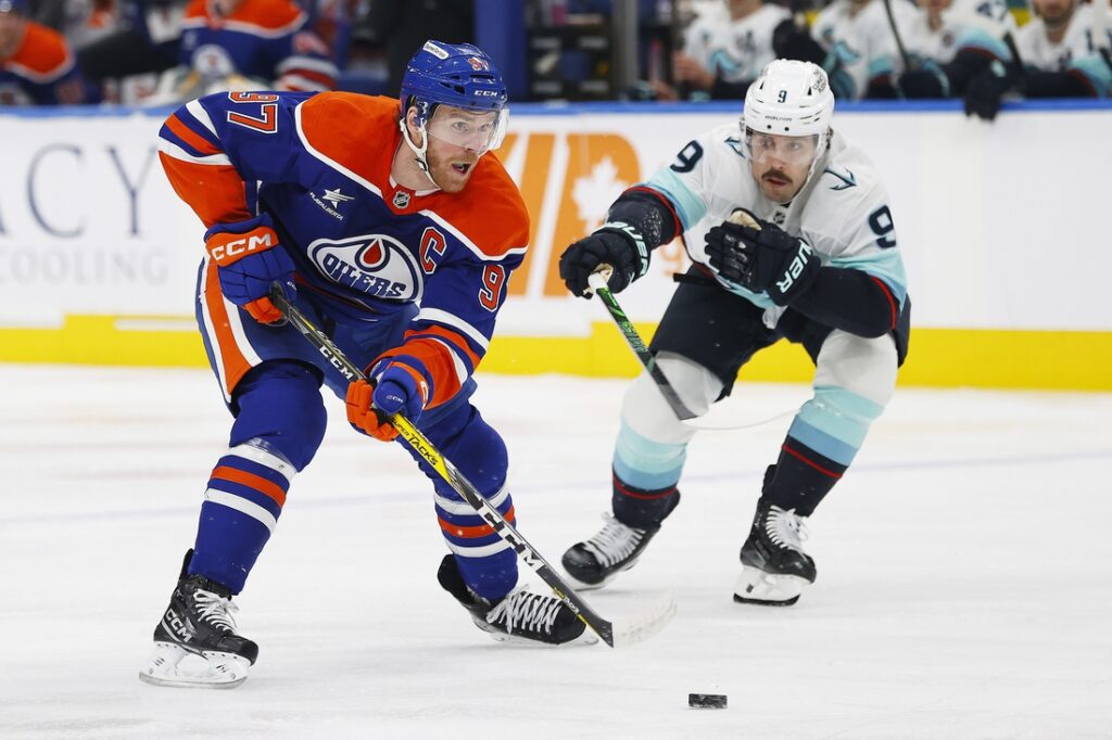 Edmonton Oilers, kraken, mcdavid