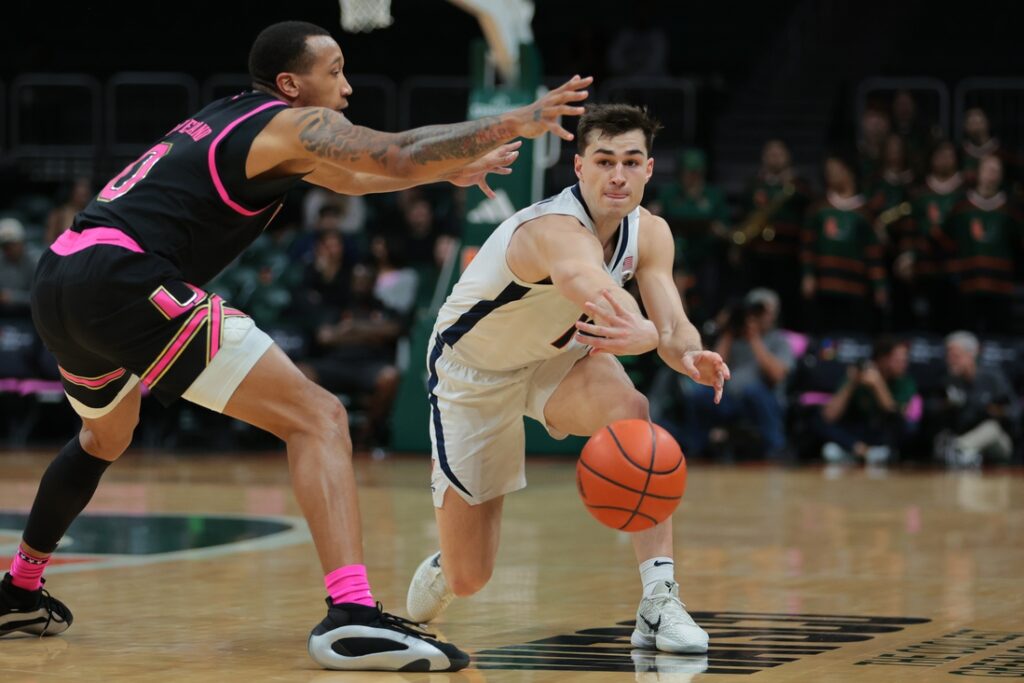 virginia miami basketball