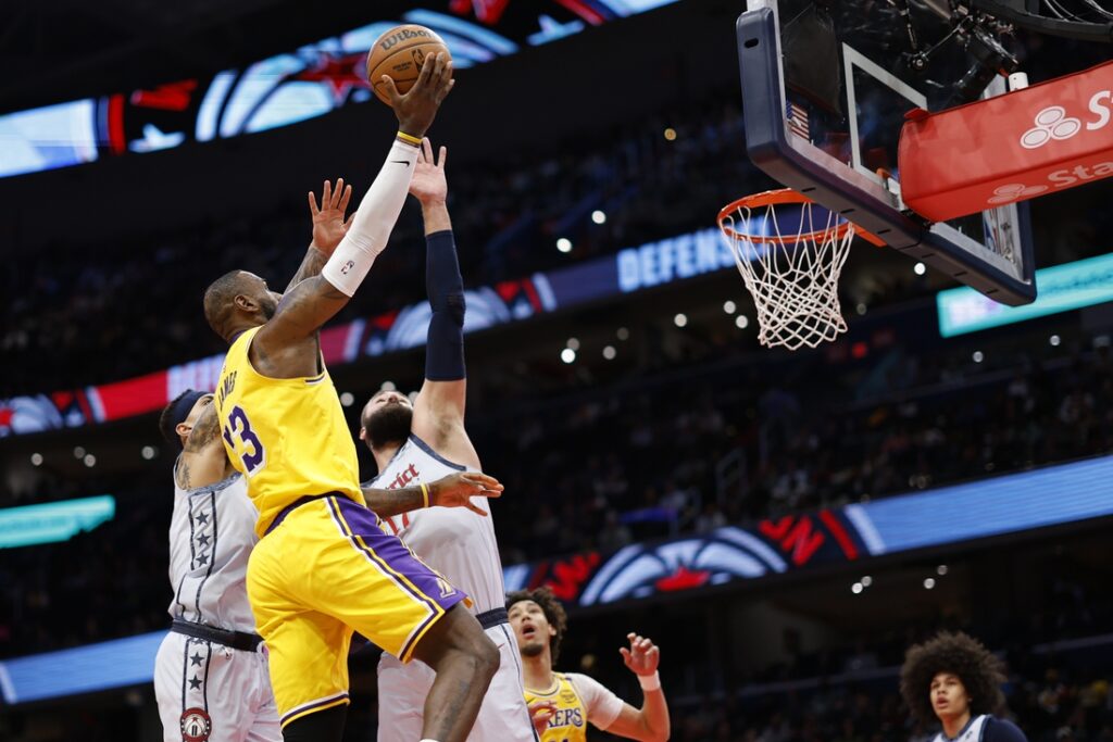 lakers wizards