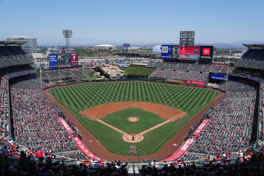 Angel Stadium Anaheim general view