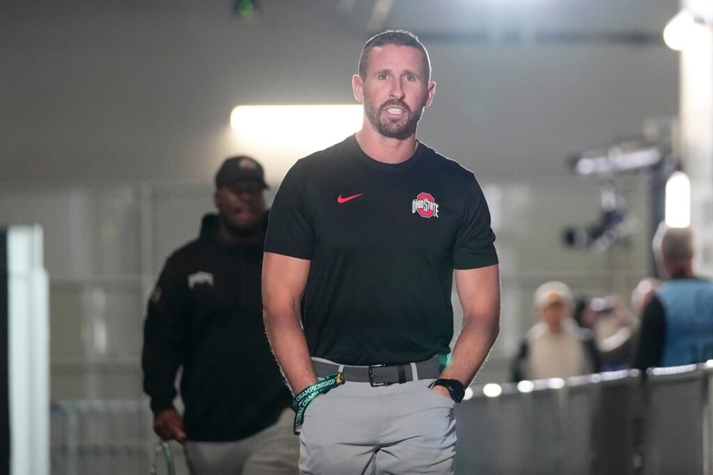 Report: Ohio St. promoting Brian Hartline to OC - Field Level Media -  Professional sports content solutions | FLM