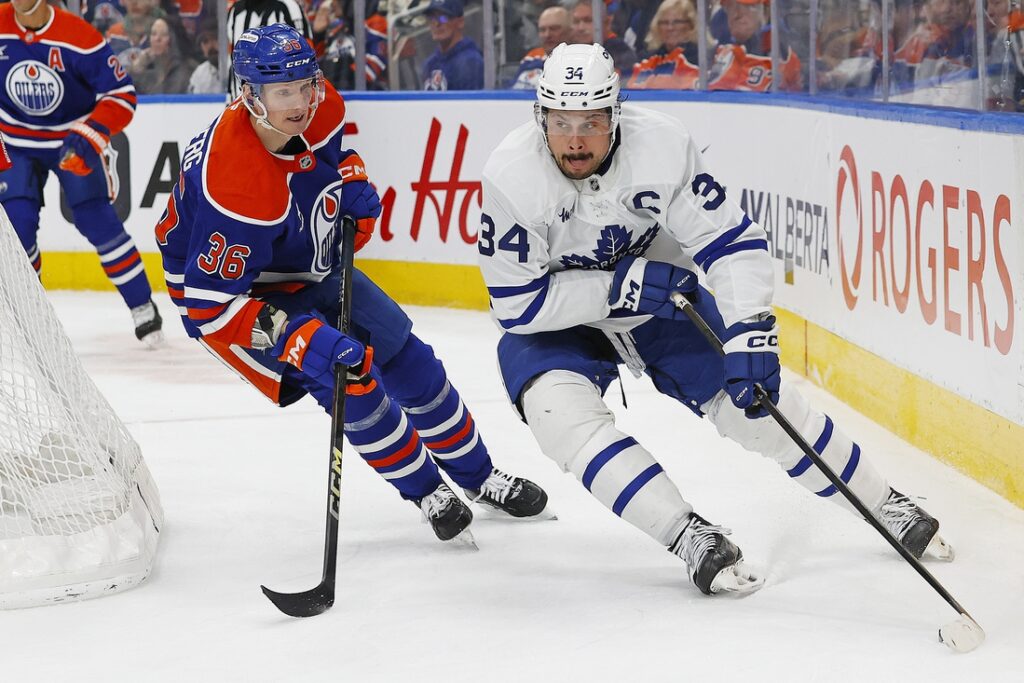 leafs oilers