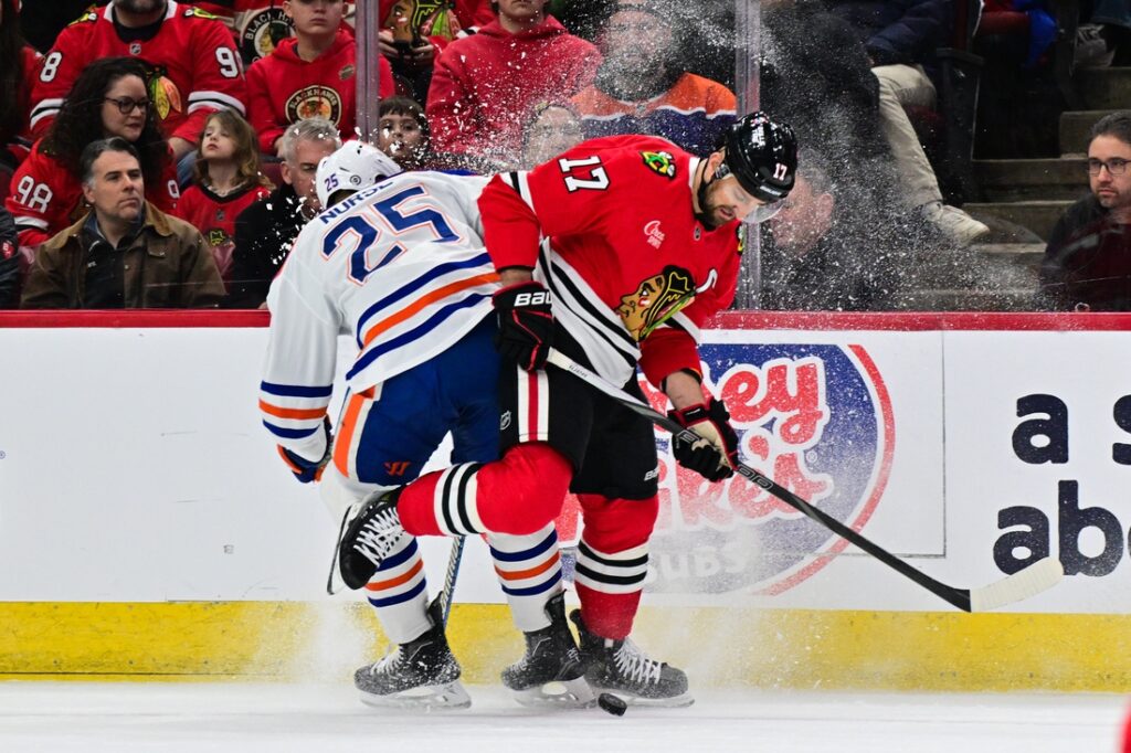 Oilers, Blackhawks