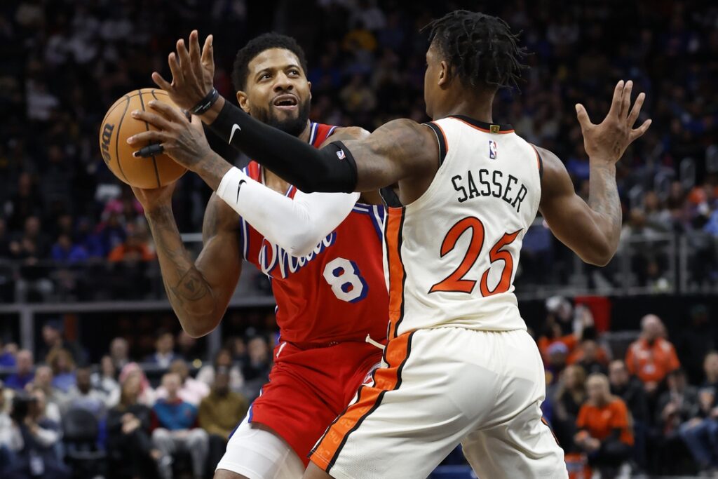 76ers, Pistons