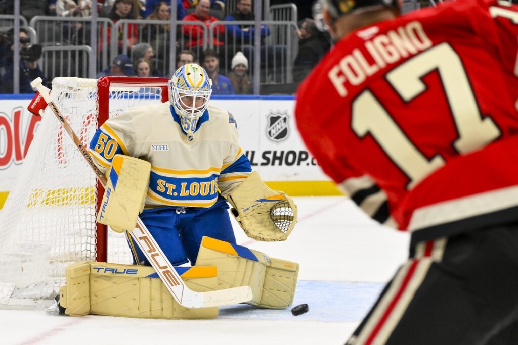 blackhawks blues