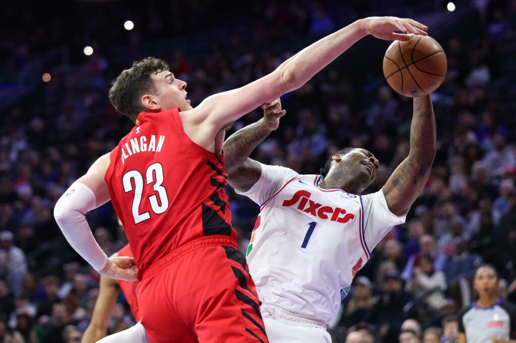 trail Blazers, 76ers