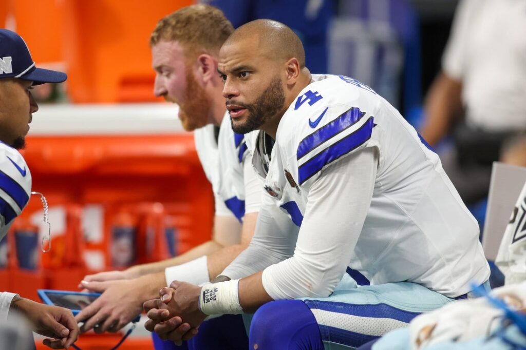 Cowboys QB Dak Prescott on injury rehab: 'I'm where I want to be' - Field  Level Media - Professional sports content solutions | FLM