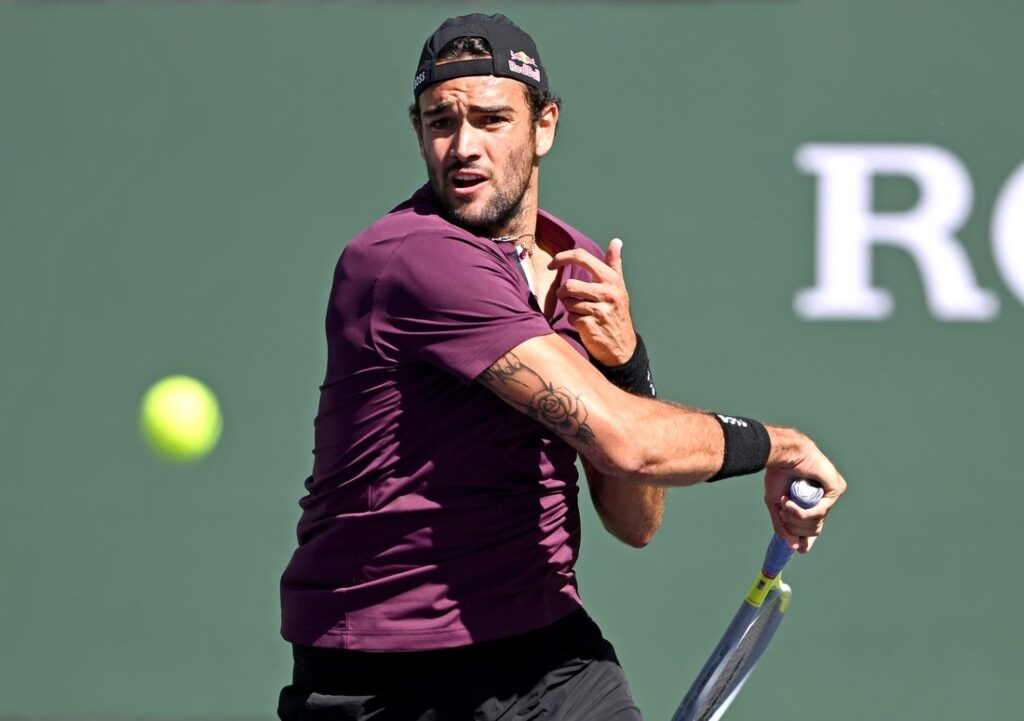 Matteo Berrettini indian wells