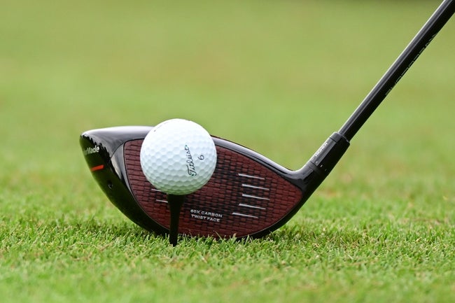 golf ball close up