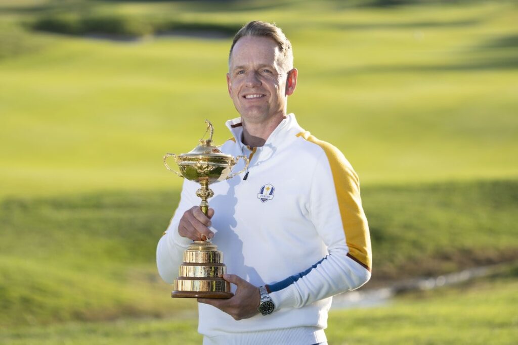 ryder cup trophy luke donald
