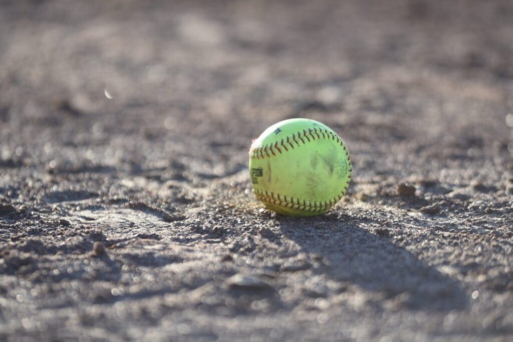 softballs close up