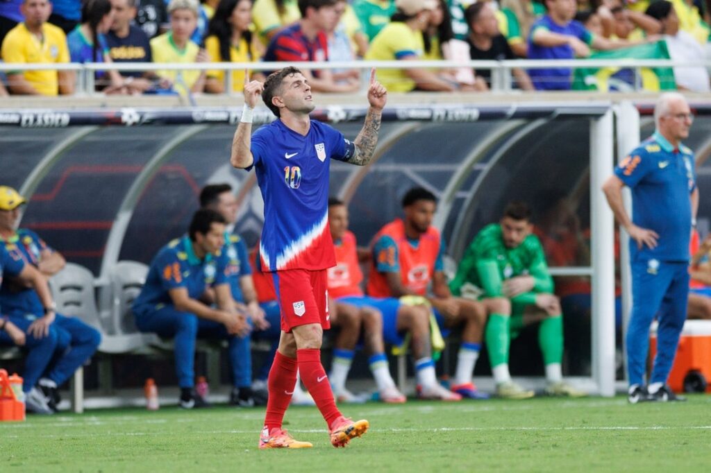 Brazil, Pulisic