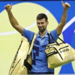"Novak Djokovic" AND "flushing"