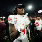 buckeyes jeremiah smith celebrate
