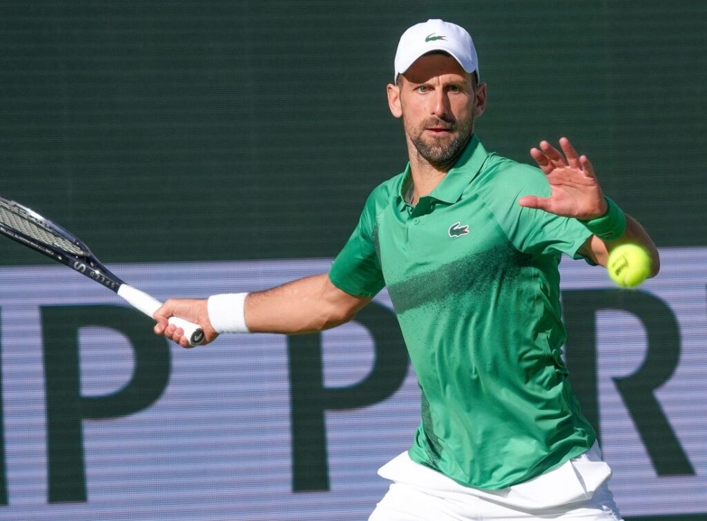 Novak Djokovic indian wells