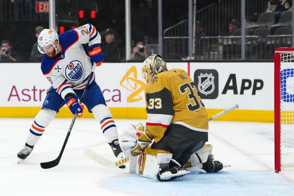 Oilers, Golden Knights