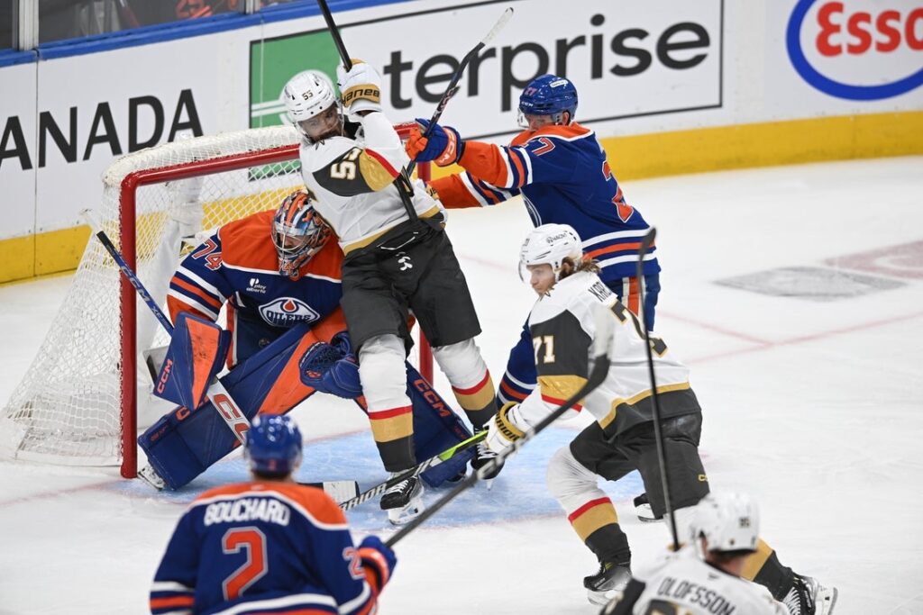 Golden Knights, Oilers