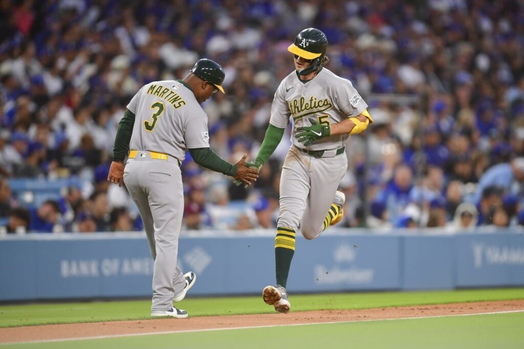 Athletics, Dodgers