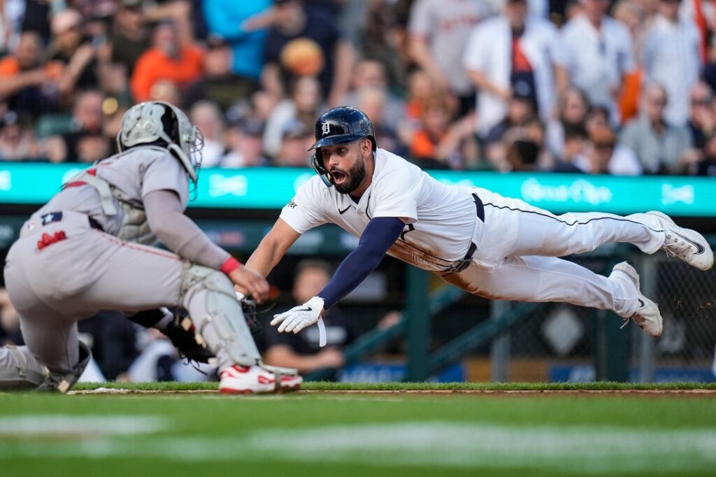 red sox, tigers