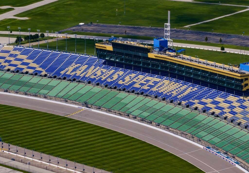 kansas speedway, view