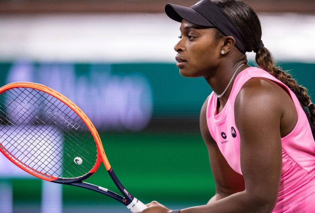 sloane stephens serve