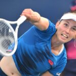 elise mertens serve