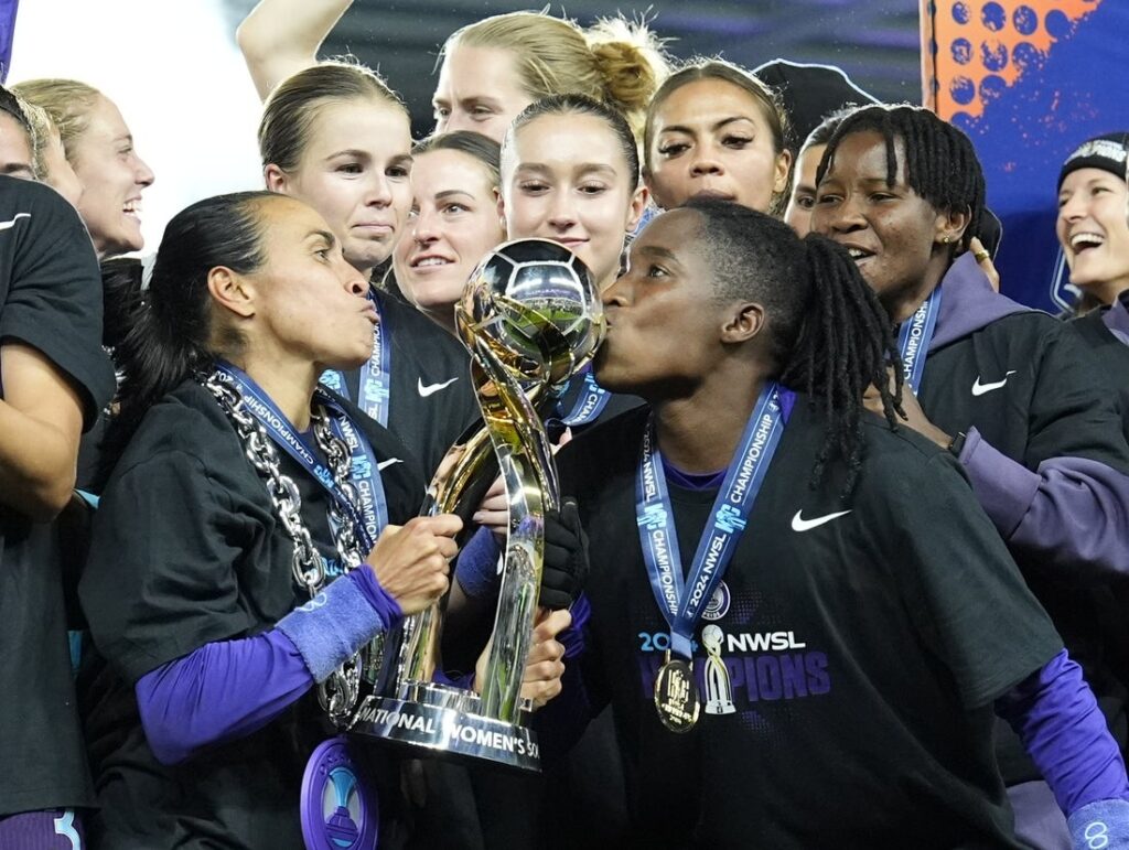 nwsl championship trophy