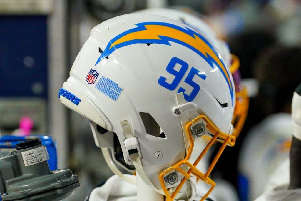 chargers helmet