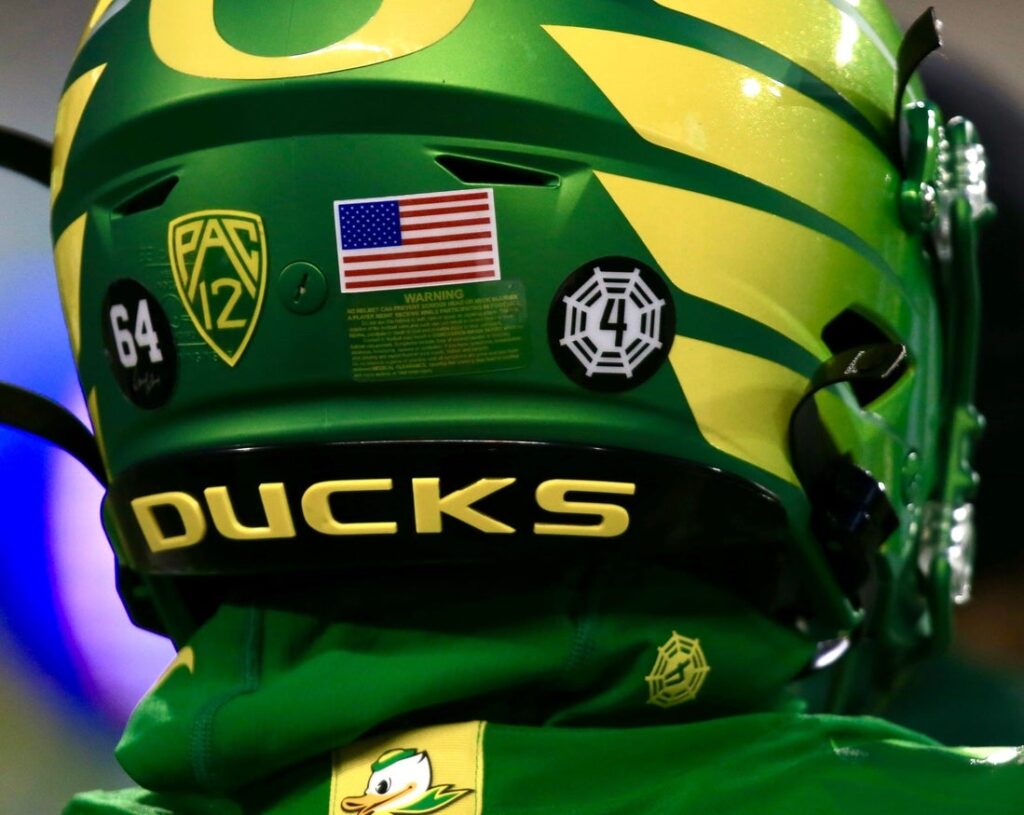oregon ducks helmet