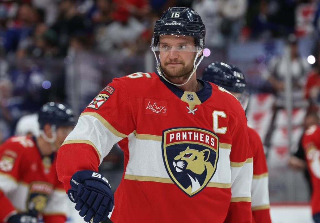 panthers barkov warms