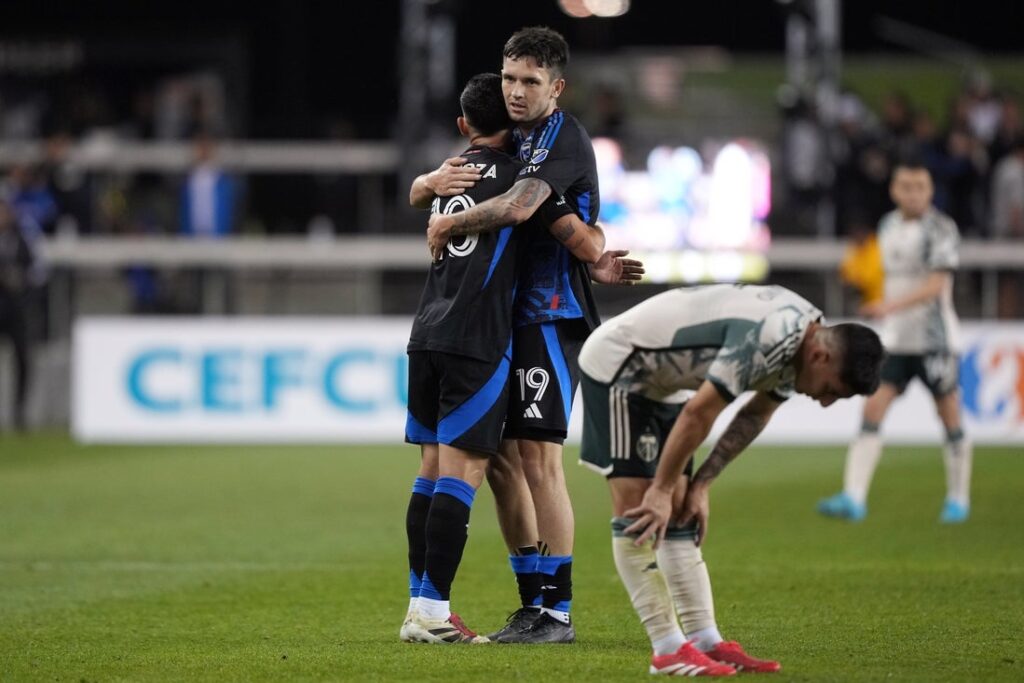 timbers earthquakes