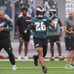 Saquon Barkley Eagles