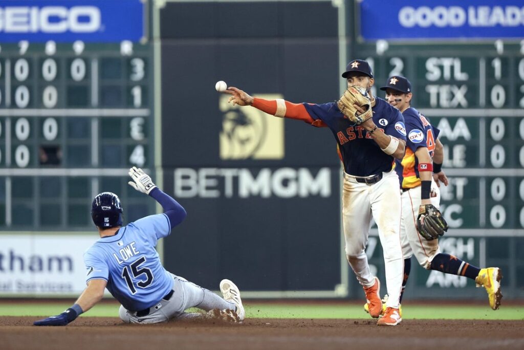 Tampa Bay Rays, Houston Astros
