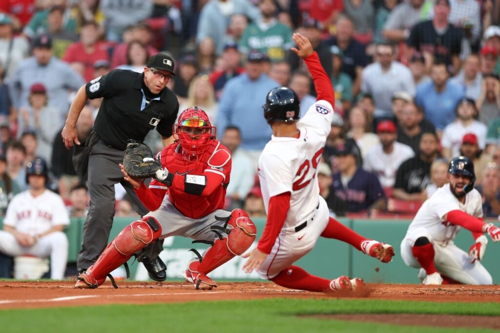 Angels red sox