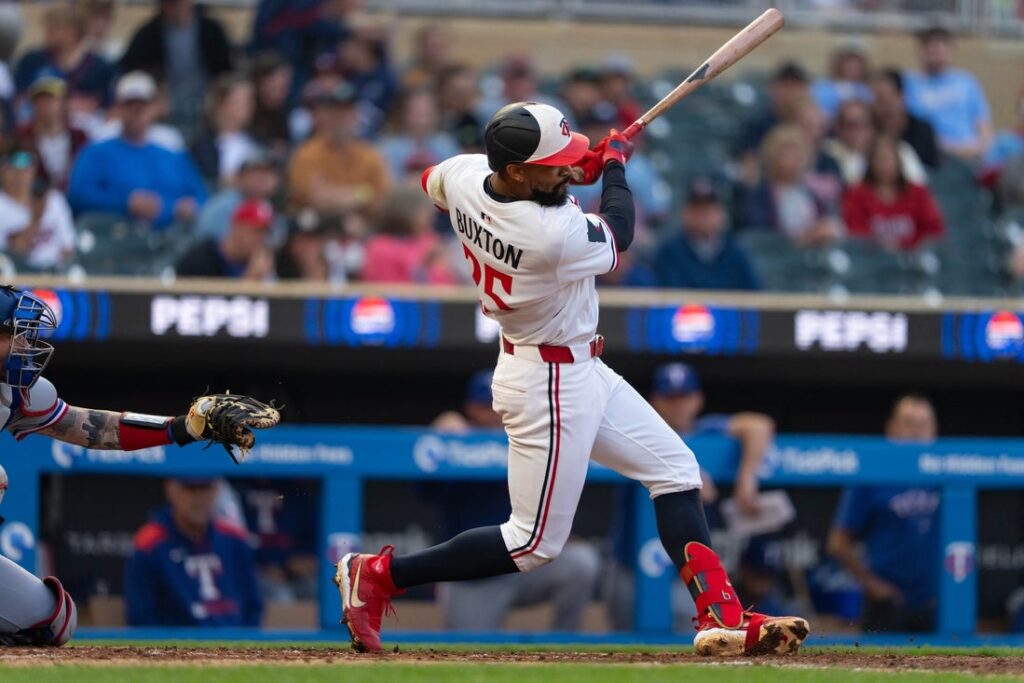 Buxton, Twins, Rangers
