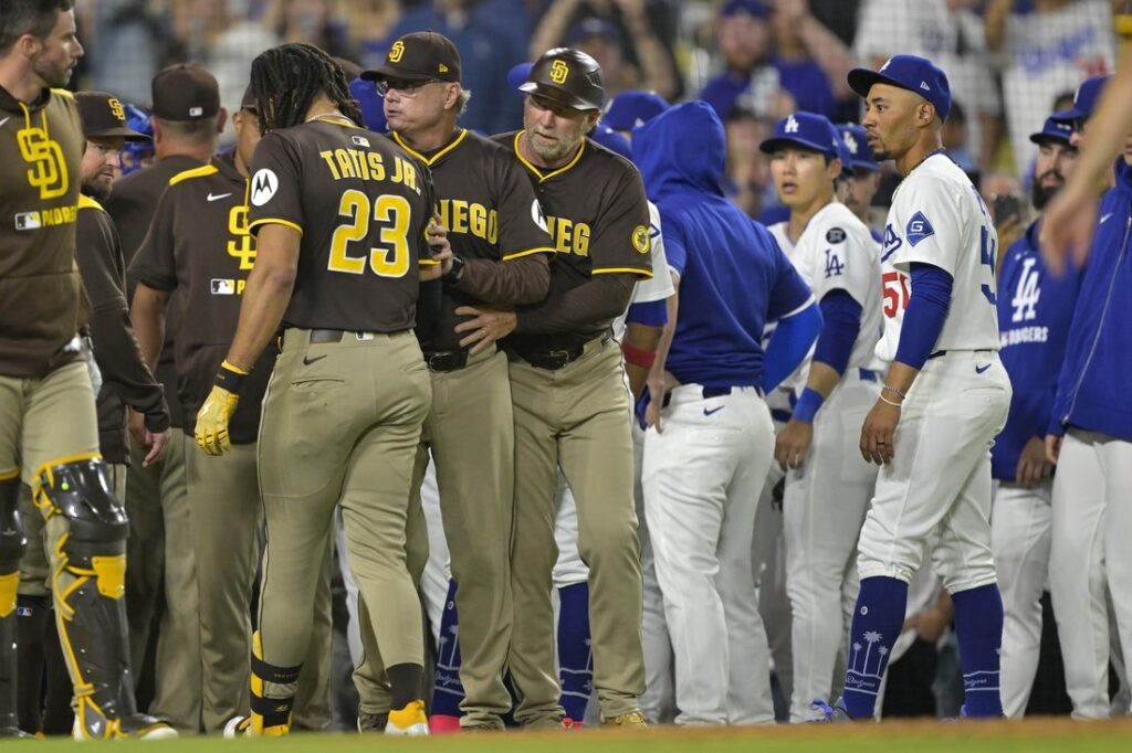 padres, dodgers