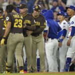 padres, dodgers