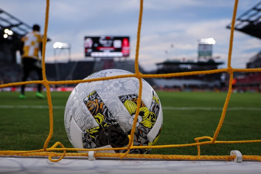 mls soccer balls general view d.c. united