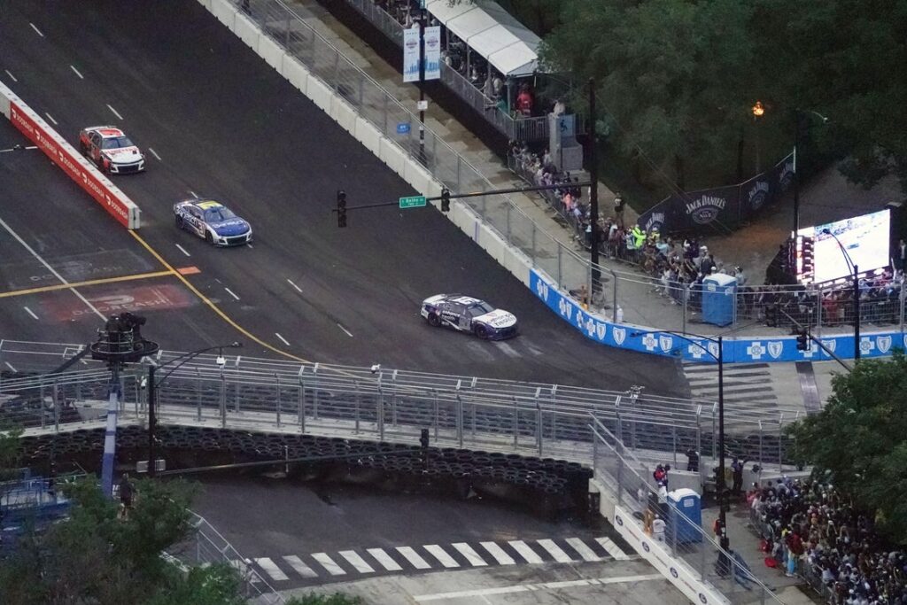 nascar, chicago, view