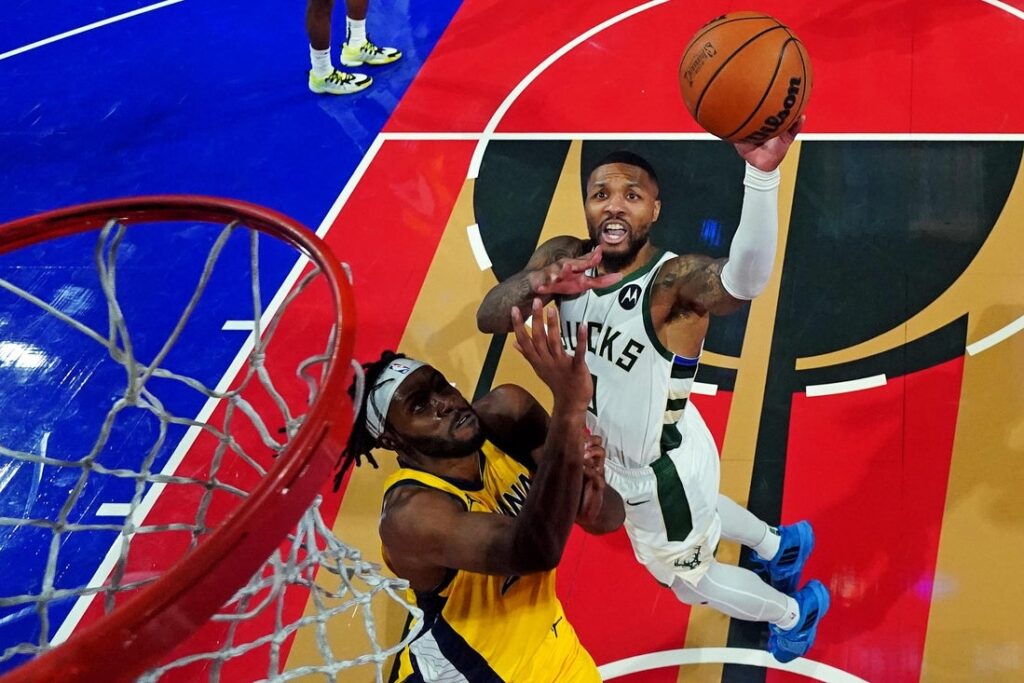 damian lillard myles turner