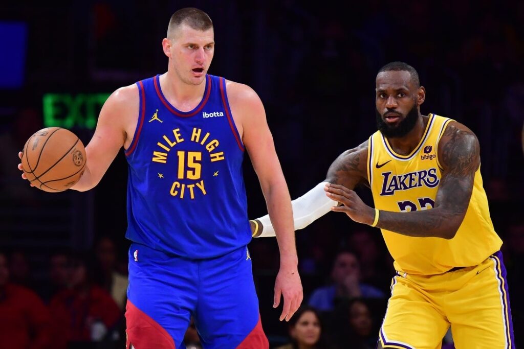 LeBron James Jokic