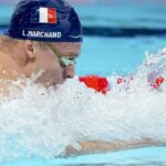 leon marchand swimming