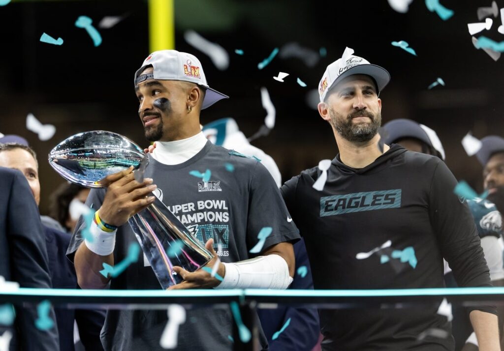 jalen hurts lix orleans trophy