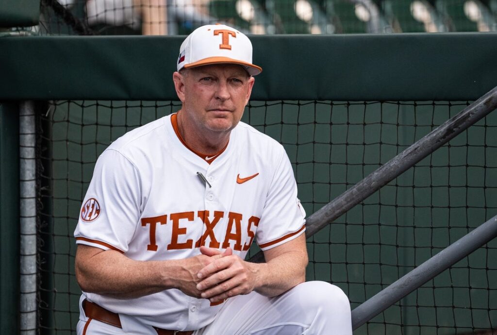 texas longhorns baseball coach