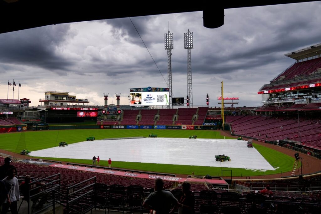 nationals park rain