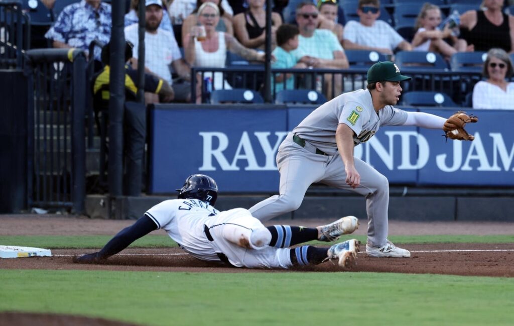 Athletics, Rays