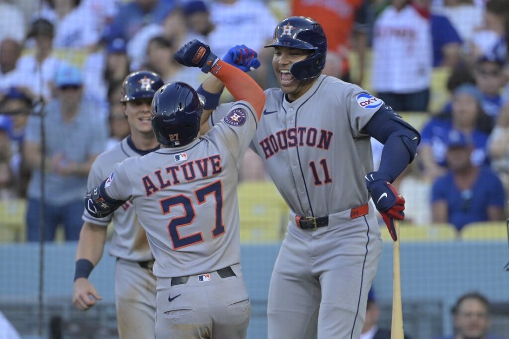 Astros, Dodgers