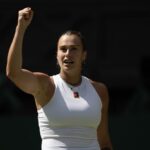 sabalenka react